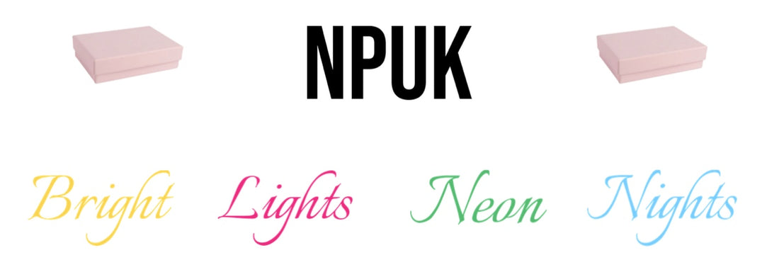Bright Lights Neon Nights - Gift Boxes