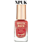 Barry M Crystal Rock Nail Polish Red Jasper