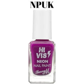 Barry M Hi Vis Neon Nail Paint Fearless Purple