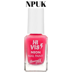 Barry M Hi Vis Neon Nail Paint Pink Venom