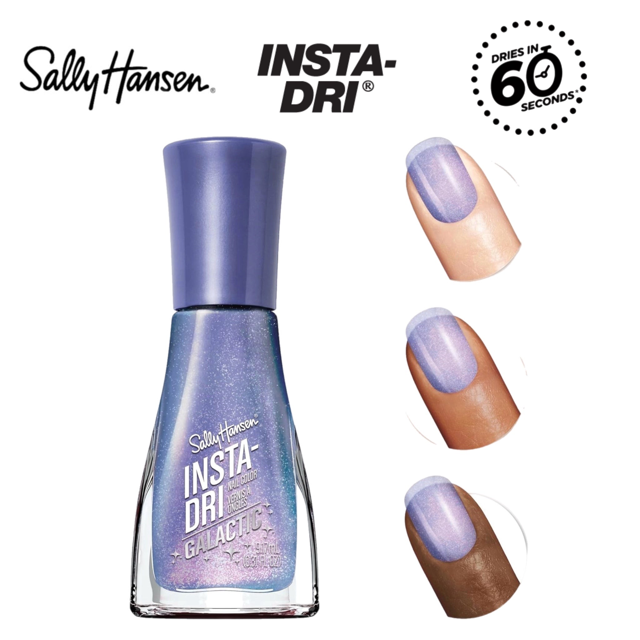 Sally Hansen Insta-Dri Nail Polish Ne-Blue-La 110