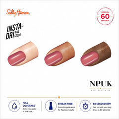 Sally Hansen Insta-Dri Nail Polish Pink Aurora 040