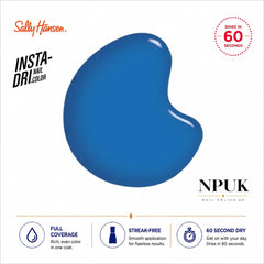 Sally Hansen Insta-Dri Nail Polish Berry Blue 631
