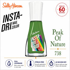 Sally Hansen Insta-Dri Nail Polish Peak Of Nature 738