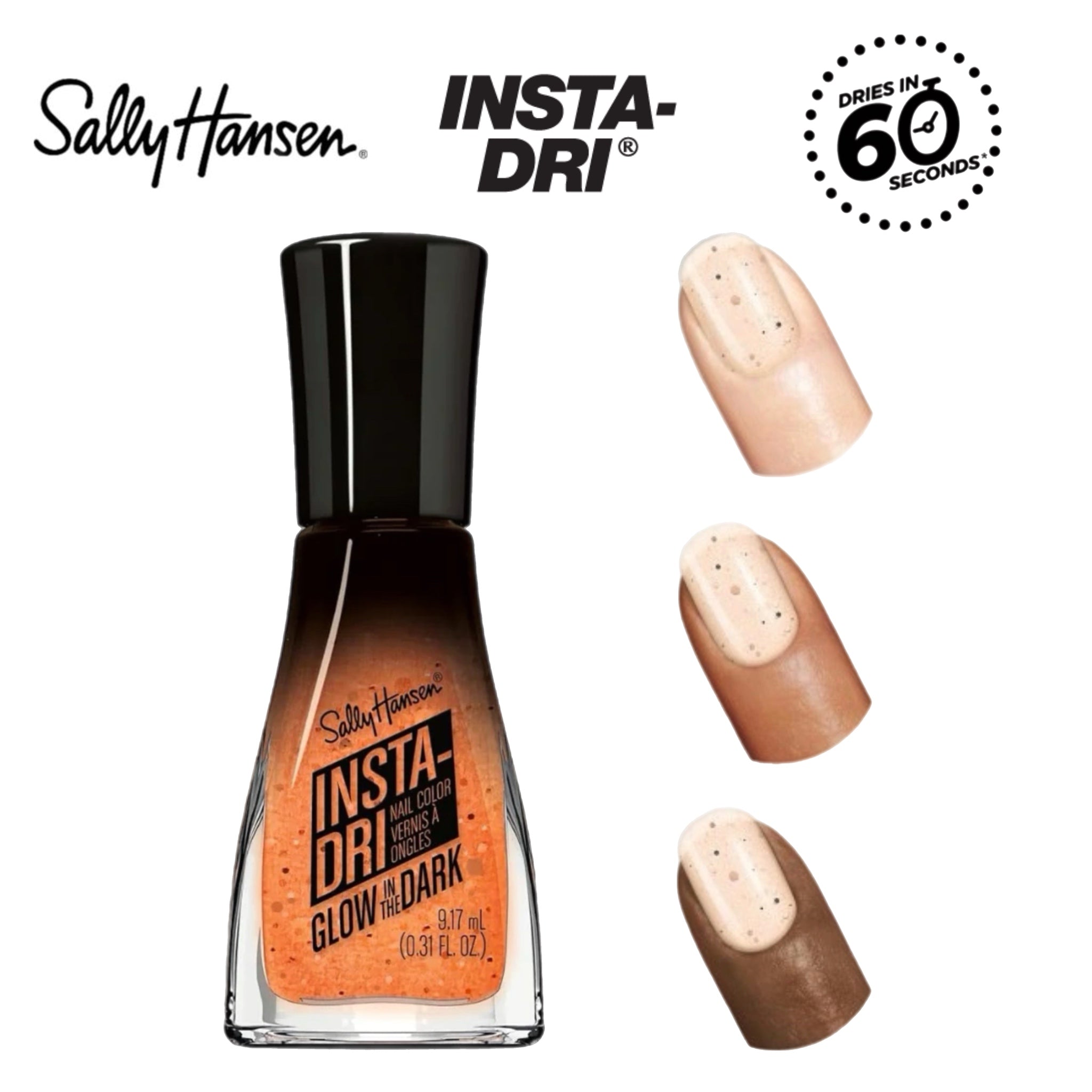Sally Hansen Insta-Dri Nail Polish Gourd Geous 727