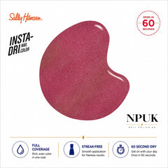 Sally Hansen Insta-Dri Nail Polish Pink Aurora 040