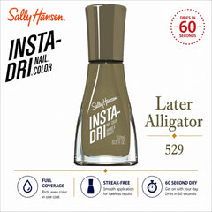 Sally Hansen Insta-Dri Nail polish later alligator 529