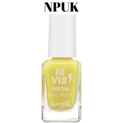 Barry M Hi Vis Neon Nail Paint Yellow Flash