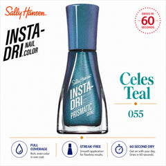 Sally Hansen Insta-Dri Nail Polish Celes Teal 055