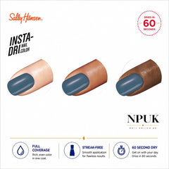 Sally Hansen Insta-Dri Nail Polish Time To Indi-Go 507
