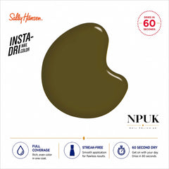 Sally Hansen Insta-Dri Nail polish later alligator 529