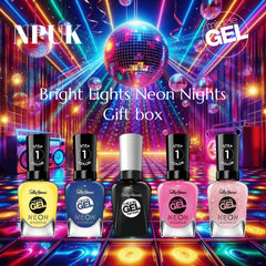 NPUK Bright Lights Neon Nights Gift Box - Sally Hansen Miracle Gel