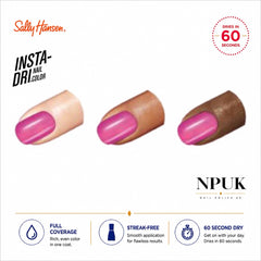 Sally Hansen Insta Dri Nail Polish The Future Is Fuchsia 050