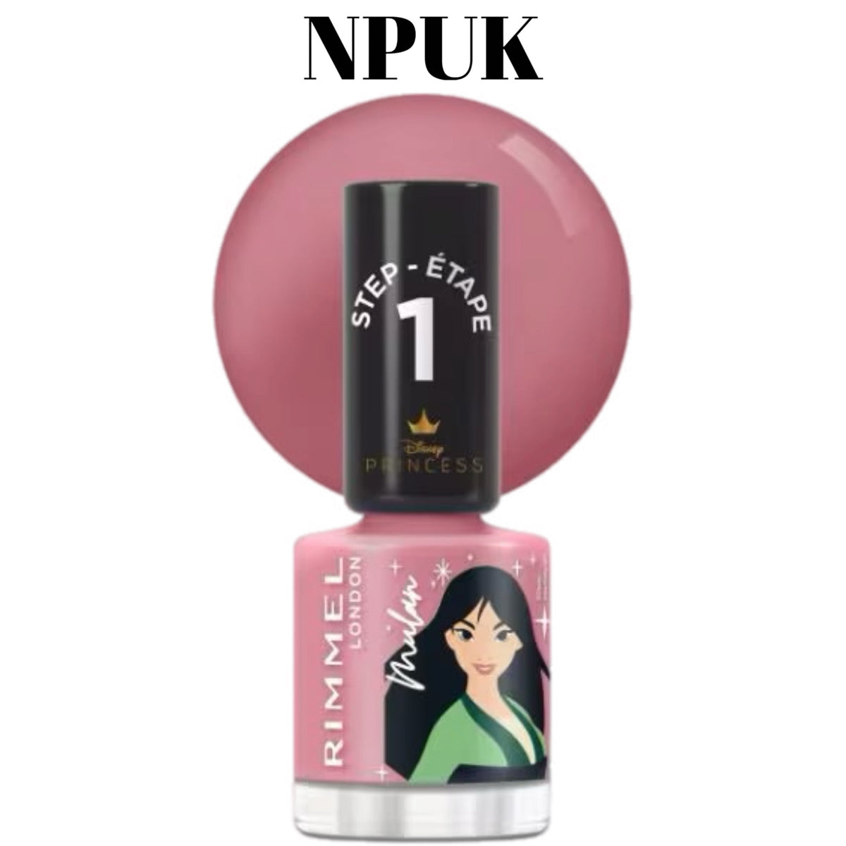 Rimmel Super Gel Nail Polish Disney Princess Mulan