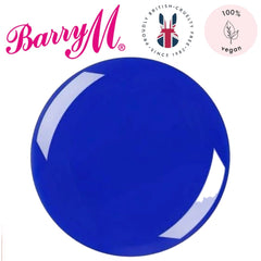 Barry M Hi Vis Neon Nail Paint Bombshell Blue