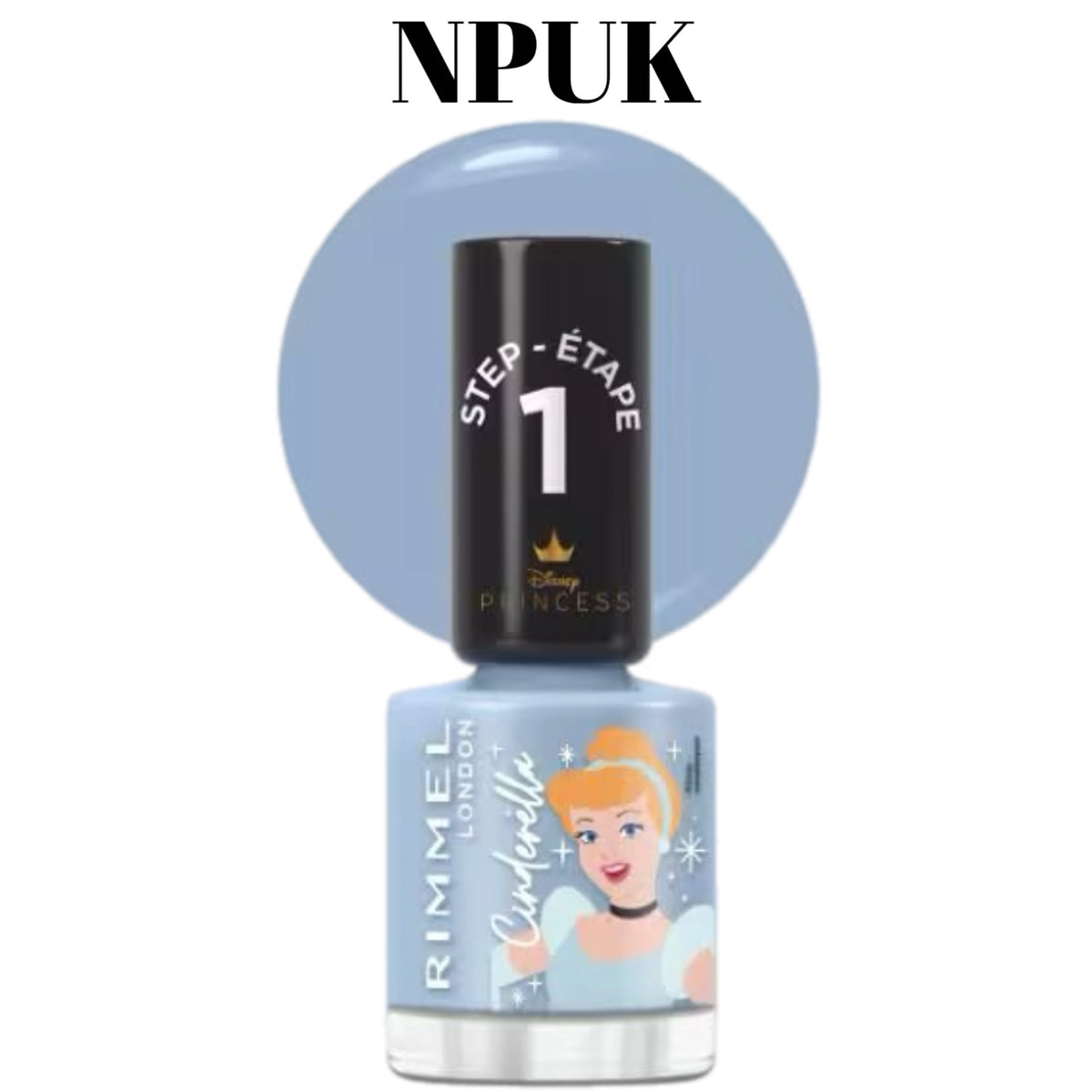Rimmel Super Gel Nail Polish Disney Princess Cinderella