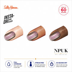 Sally Hansen Insta-Dri Nail Polish Milky Slay 113