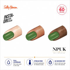 Sally Hansen Insta-Dri Nail Polish Peak Of Nature 738