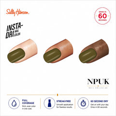 Sally Hansen Insta-Dri Nail polish later alligator 529