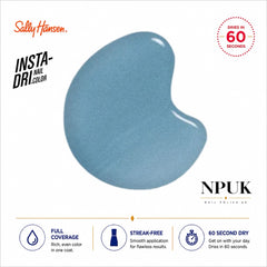 Sally Hansen Insta-Dri Nail Polish Cosmic Blu 025