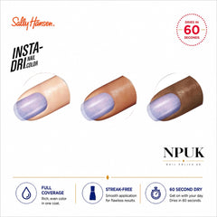 Sally Hansen Insta-Dri Nail Polish Ne-Blue-La 110