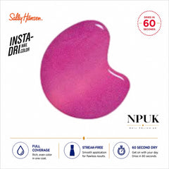 Sally Hansen Insta Dri Nail Polish The Future Is Fuchsia 050