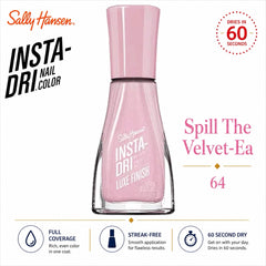 Sally Hansen Insta-Dri Nail Polish Spill The Velvet-Ea 64