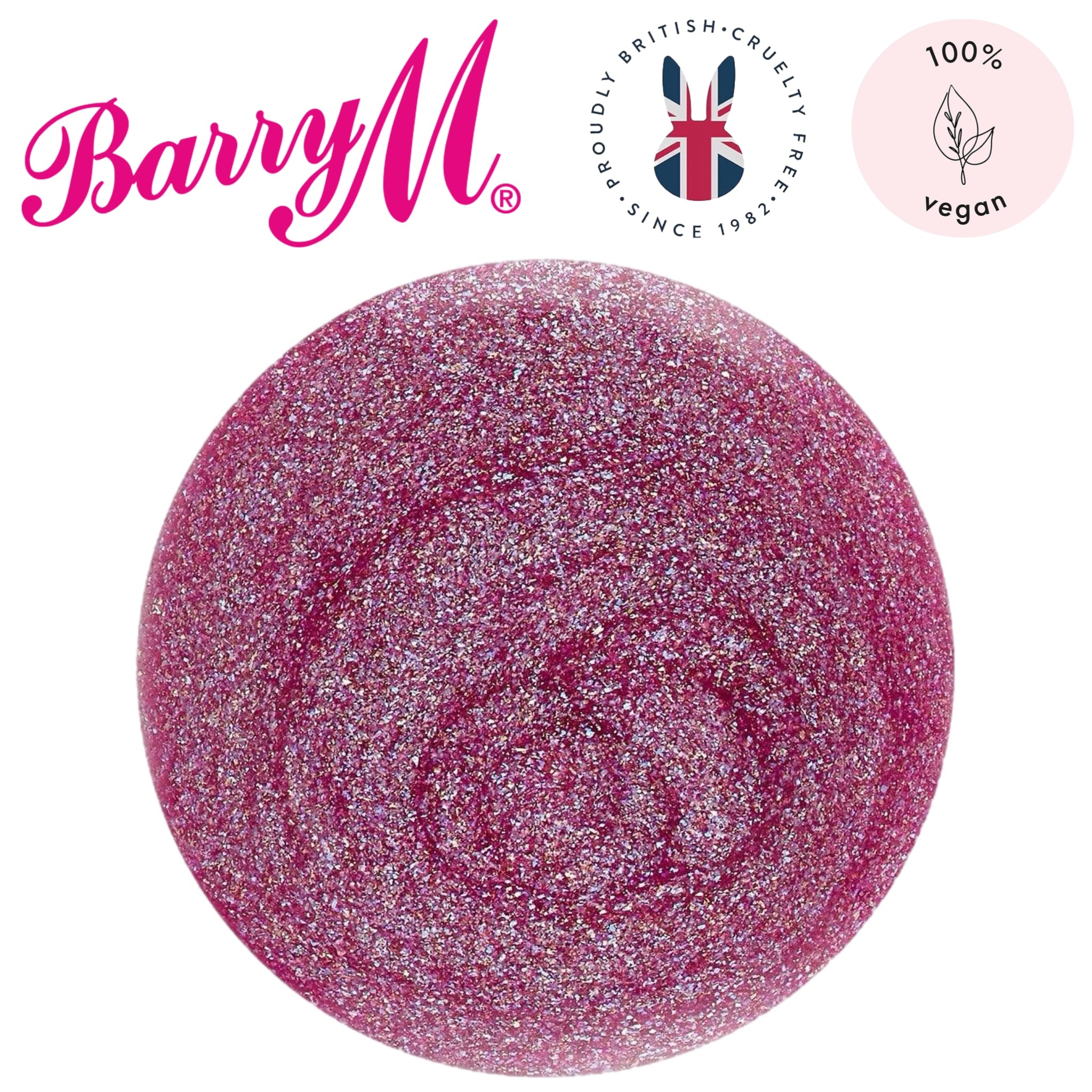 Barry M Crystal Rock Nail Polish Amethyst