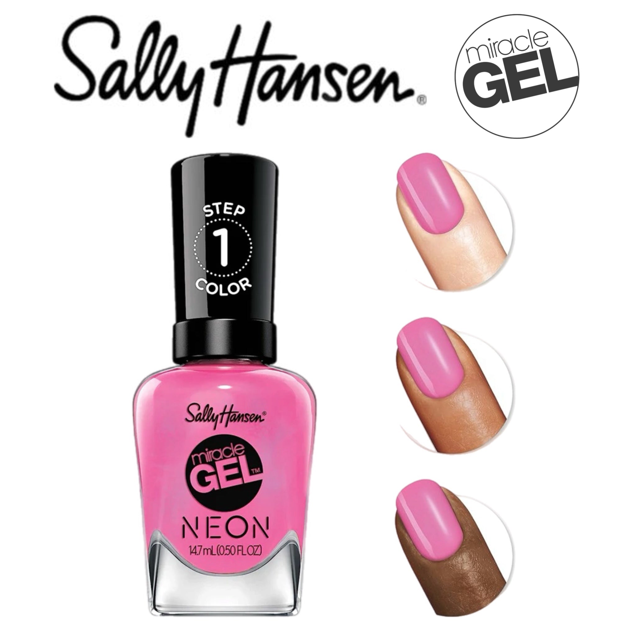 Sally Hansen Miracle Gel Nail Polish 881 Un-Conde-Ditional Love