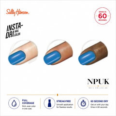 Sally Hansen Insta-Dri Nail Polish Berry Blue 631