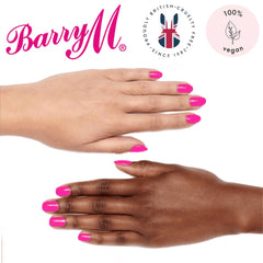 Barry M Hi Vis Neon Nail Paint Pink Venom