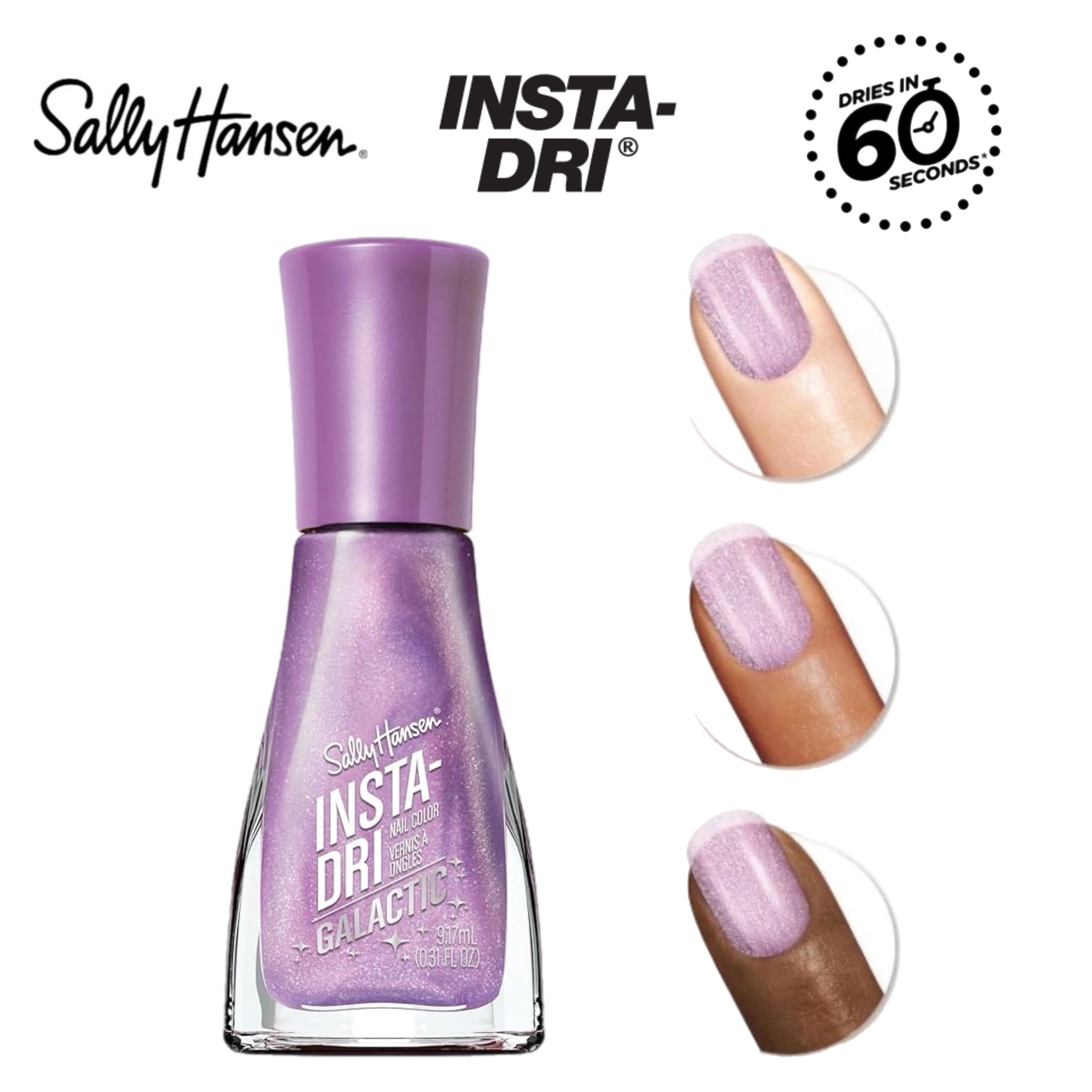 Sally Hansen Insta-Dri Nail Polish Inter-Stellar 111