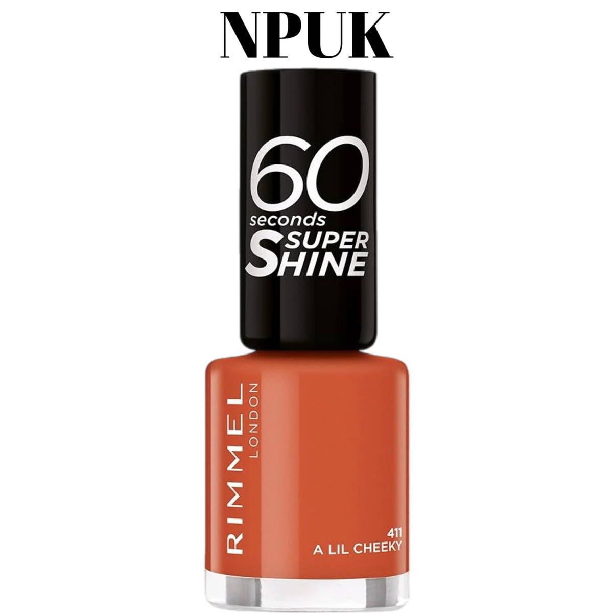 Rimmel London 60 Seconds Super Shine Nail Polish - 411 A Lil Cheeky